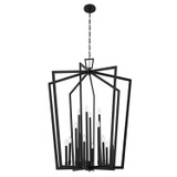 Foyer/Hall Lanterns Open Frame by Kichler ( 12 | 43499BK Abbotswell ) 