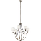 Mid. Chandeliers Glass Up by Kichler ( 12 | 43532CLP Thisbe ) 