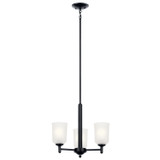 Mini Chandeliers Glass Shade by Kichler ( 12 | 43670BK Shailene ) 