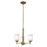 Mini Chandeliers Glass Shade by Kichler ( 12 | 43670NBR Shailene ) 