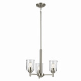 Mini Chandeliers Glass Shade by Kichler ( 12 | 43670NICLR Shailene ) 