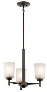 Mini Chandeliers Glass Shade by Kichler ( 12 | 43670OZ Shailene ) 