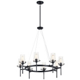 Large Chandeliers Glass Shade by Kichler ( 12 | 43695BK Alton ) 