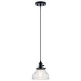 Mini Pendants Glass Down by Kichler ( 12 | 43850BK Avery ) 