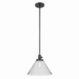 Pendants Glass Down by Kichler ( 12 | 43905BK Avery ) 