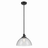 Pendants Glass Down by Kichler ( 12 | 43912BK Avery ) 