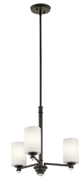 Mini Chandeliers Glass Shade by Kichler ( 12 | 43922OZ Joelson ) 
