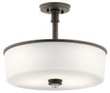 Semi-Flush Mts. Bowl Style by Kichler ( 12 | 43925OZ Joelson ) 
