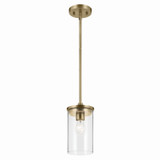 Mini Pendants Glass Down by Kichler ( 12 | 43996NBR Crosby ) 
