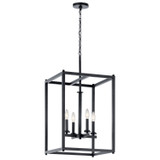 Foyer/Hall Lanterns Open Frame by Kichler ( 12 | 43998BK Crosby ) 