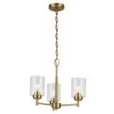 Mini Chandeliers Glass Shade by Kichler ( 12 | 44029NBR Winslow ) 