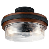 Semi-Flush Mts. Bowl Style by Kichler ( 12 | 44100AUB Grand Bank ) 