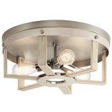 Flush Mounts Cage Style by Kichler ( 12 | 44293WWW Peyton ) 