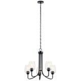 Mid. Chandeliers Glass Up by Kichler ( 12 | 44377BKCS Valserrano ) 