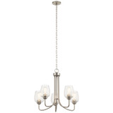 Mid. Chandeliers Glass Up by Kichler ( 12 | 44377NICS Valserrano ) 