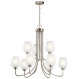 Large Chandeliers Glass Shade by Kichler ( 12 | 44378NI Valserrano ) 