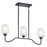 Linear/Island 3 Light Bar by Kichler ( 12 | 44379BK Valserrano ) 