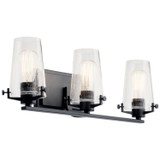 Bathroom Fixtures Three Lights by Kichler ( 12 | 45297BK Alton ) 