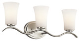 Bathroom Fixtures Three Lights by Kichler ( 12 | 45376NI Armida ) 