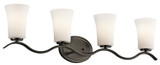 Bathroom Fixtures Four Lights by Kichler ( 12 | 45377OZ Armida ) 