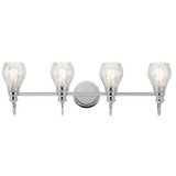 Bathroom Fixtures Four Lights by Kichler ( 12 | 45393CH Greenbrier ) 