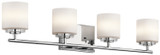 Bathroom Fixtures Four Lights by Kichler ( 12 | 45503CH O Hara ) 