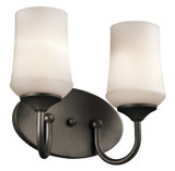 Bathroom Fixtures Two Lights by Kichler ( 12 | 45569OZ Aubrey ) 