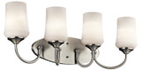 Bathroom Fixtures Four Lights by Kichler ( 12 | 45571NI Aubrey ) 