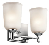 Bathroom Fixtures Two Lights by Kichler ( 12 | 45573CH Shailene ) 