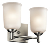 Bathroom Fixtures Two Lights by Kichler ( 12 | 45573NI Shailene ) 