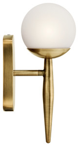 Sconces Single Glass by Kichler ( 12 | 45580NBR Jasper ) 
