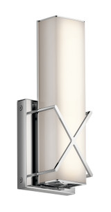 Sconces Linear/Tubular by Kichler ( 12 | 45656CHLED Trinsic ) 