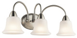 Bathroom Fixtures Three Lights by Kichler ( 12 | 45883NI Nicholson ) 