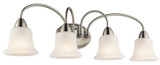 Bathroom Fixtures Four Lights by Kichler ( 12 | 45884NI Nicholson ) 