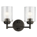 Bathroom Fixtures Two Lights by Kichler ( 12 | 45885OZ Winslow ) 