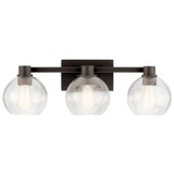 Bathroom Fixtures Three Lights by Kichler ( 12 | 45894OZ Harmony ) 