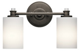 Bathroom Fixtures Two Lights by Kichler ( 12 | 45922OZ Joelson ) 