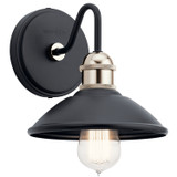 Sconces Directional/Cylinder by Kichler ( 12 | 45943BK Clyde ) 