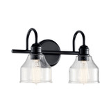 Bathroom Fixtures Two Lights by Kichler ( 12 | 45972BK Avery ) 
