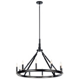 Mid. Chandeliers Candle by Kichler ( 12 | 52421BK Emmala ) 