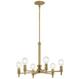 Mid. Chandeliers Glass Up by Kichler ( 12 | 52424BNB Torvee ) 