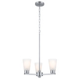 Mini Chandeliers Glass Shade by Kichler ( 12 | 52435NI Stamos ) 