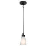 Mini Pendants Glass Down by Kichler ( 12 | 52444BK Erma ) 