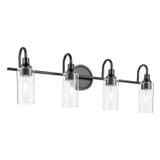 Bathroom Fixtures Four Lights by Kichler ( 12 | 55212BK Kavi ) 