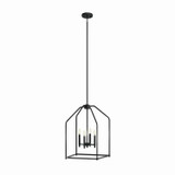 Foyer/Hall Lanterns Open Frame by Kichler ( 12 | 52722BK Madden ) 