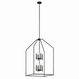 Foyer/Hall Lanterns Open Frame by Kichler ( 12 | 52724BK Madden ) 
