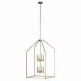 Foyer/Hall Lanterns Open Frame by Kichler ( 12 | 52724CPZ Madden ) 