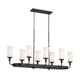 Linear/Island 4 Light + by Kichler ( 12 | 52453BKT Vetivene ) 