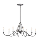 Mid. Chandeliers Candle by Kichler ( 12 | 52457AVI Freesia ) 
