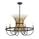 Mid. Chandeliers Candle by Kichler ( 12 | 52458BK Baile ) 